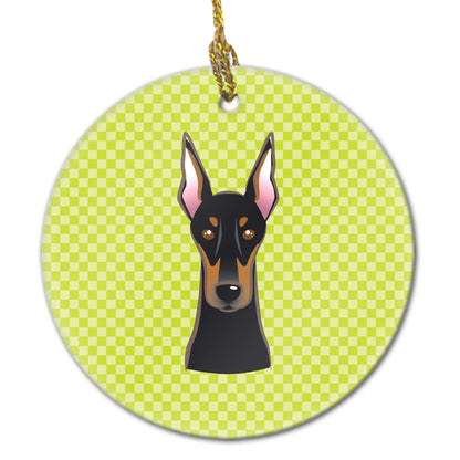 Dog Portrait on Ceramic Ornament - Size: 2.8 X 2.8 | Pack Of: 1