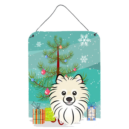 Christmas Tree and Dog Art Wall or Door Hanging Prints