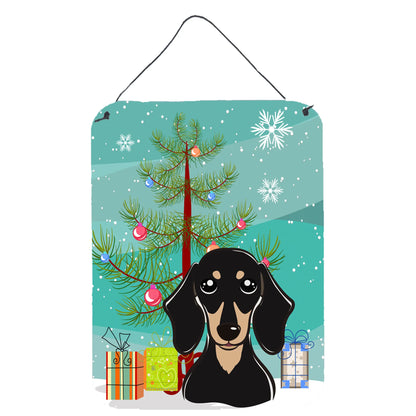 Christmas Tree and Dog Art Wall or Door Hanging Prints