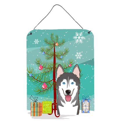 Christmas Tree and Dog Art Wall or Door Hanging Prints