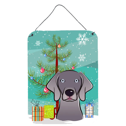 Christmas Tree and Dog Art Wall or Door Hanging Prints