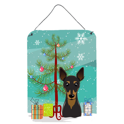 Christmas Tree and Dog Art Wall or Door Hanging Prints