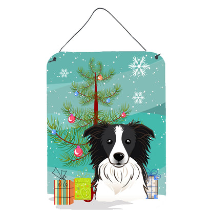 Christmas Tree and Dog Art Wall or Door Hanging Prints