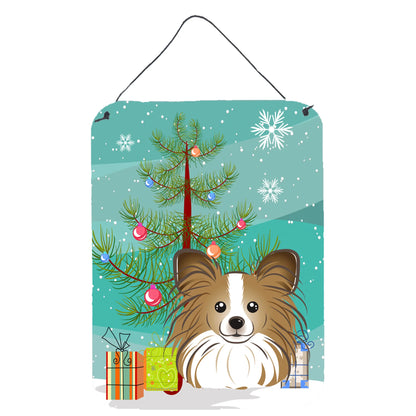 Christmas Tree and Dog Art Wall or Door Hanging Prints