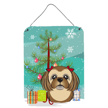 Christmas Tree and Dog Art Wall or Door Hanging Prints