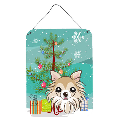 Christmas Tree and Dog Art Wall or Door Hanging Prints