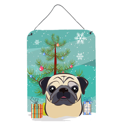 Christmas Tree and Dog Art Wall or Door Hanging Prints