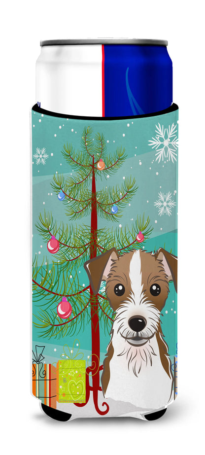 Christmas Tree and Dog Ultra Hugger for slim cans