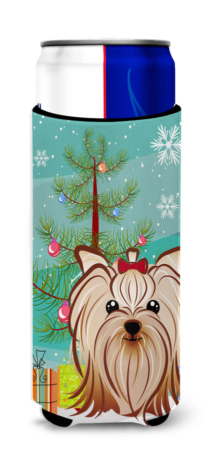 Christmas Tree and Dog Ultra Hugger for slim cans