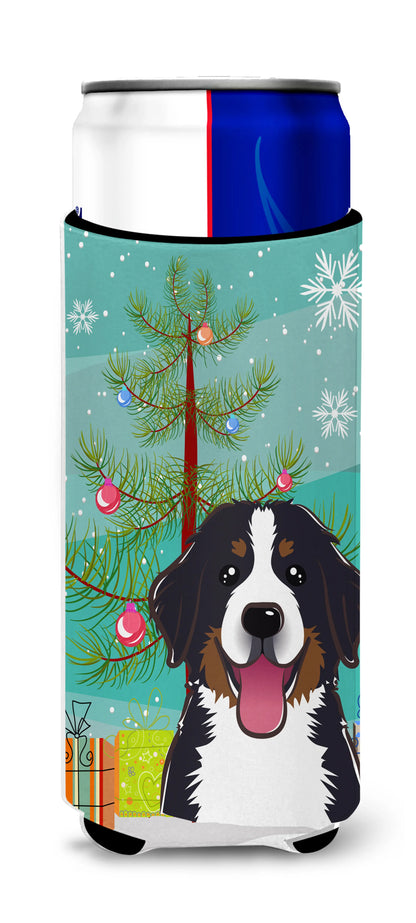 Christmas Tree and Dog Ultra Hugger for slim cans