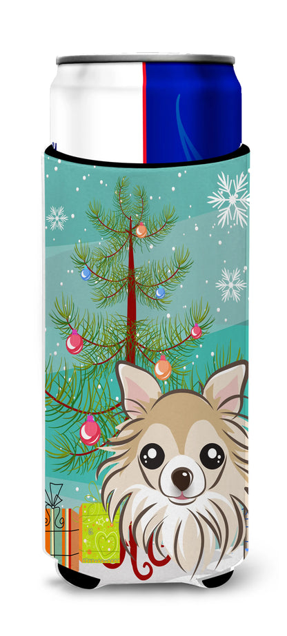 Christmas Tree and Dog Ultra Hugger for slim cans