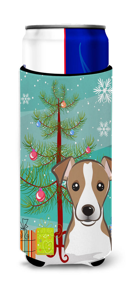 Christmas Tree and Dog Ultra Hugger for slim cans