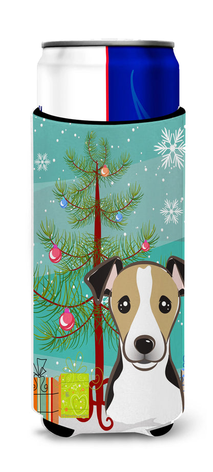 Christmas Tree and Dog Ultra Hugger for slim cans