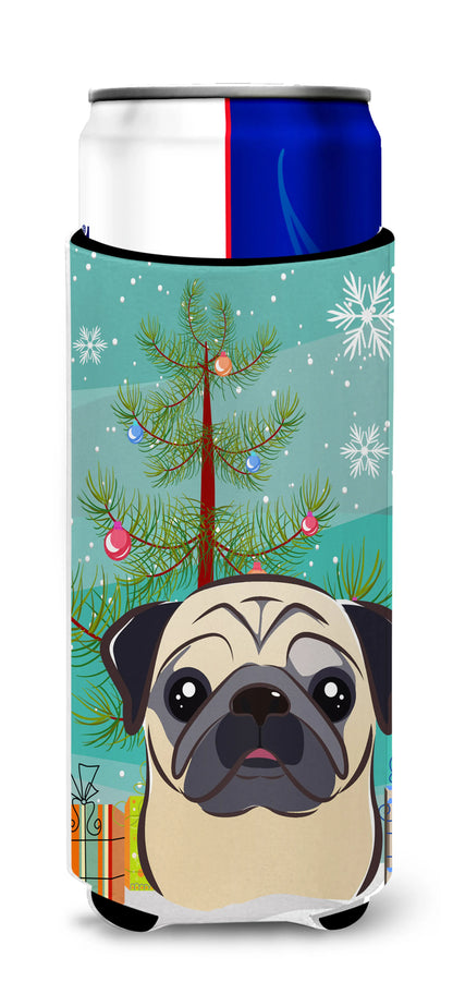 Christmas Tree and Dog Ultra Hugger for slim cans