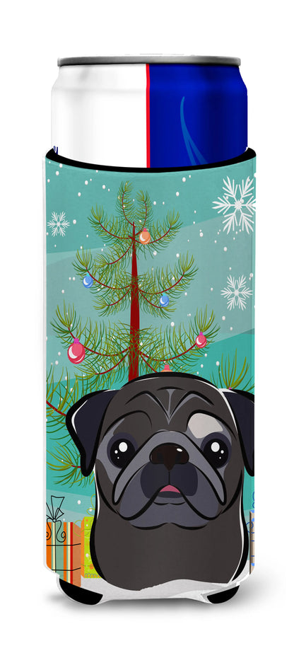 Christmas Tree and Dog Ultra Hugger for slim cans