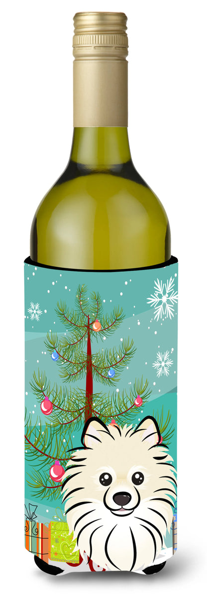 Christmas Tree and Dog Wine Bottle Hugger