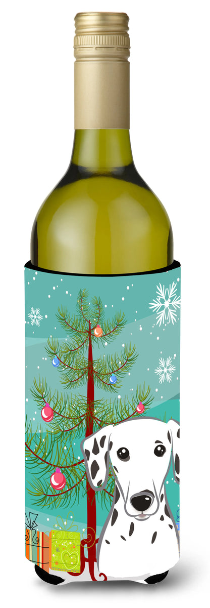 Christmas Tree and Dog Wine Bottle Hugger