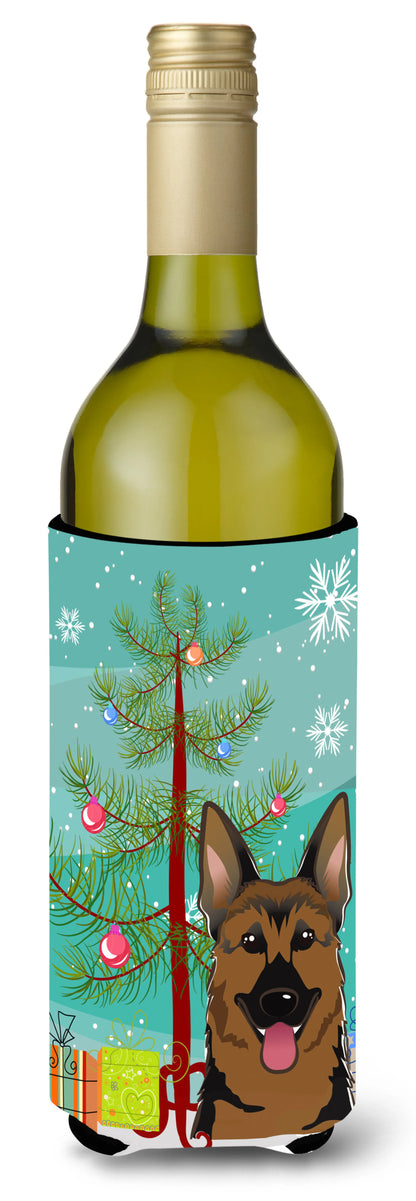 Christmas Tree and Dog Wine Bottle Hugger