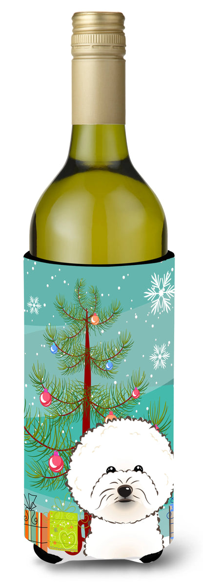 Christmas Tree and Dog Wine Bottle Hugger