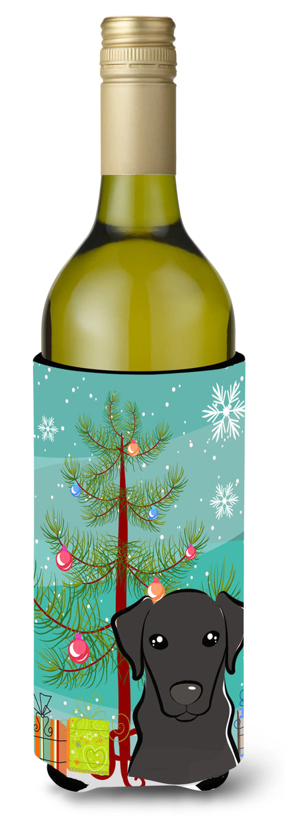 Christmas Tree and Dog Wine Bottle Hugger