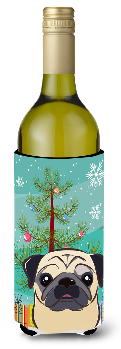 Christmas Tree and Dog Wine Bottle Hugger