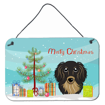 Christmas Tree and Dog Art Wall or Door Hanging Prints