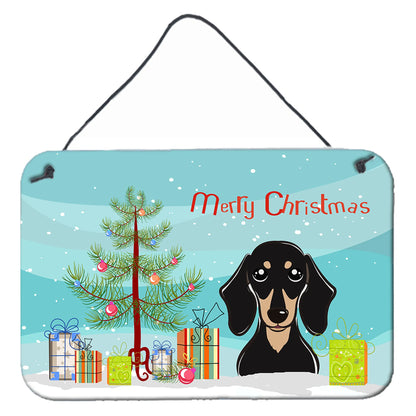 Christmas Tree and Dog Art Wall or Door Hanging Prints