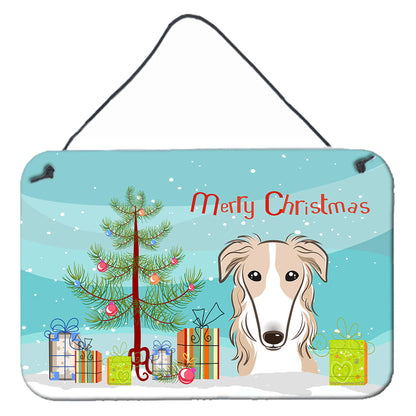 Christmas Tree and Dog Art Wall or Door Hanging Prints