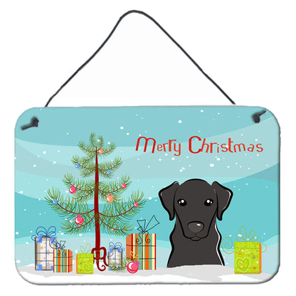 Christmas Tree and Dog Art Wall or Door Hanging Prints