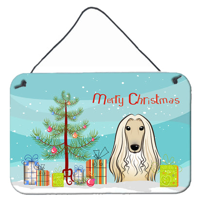 Christmas Tree and Dog Art Wall or Door Hanging Prints