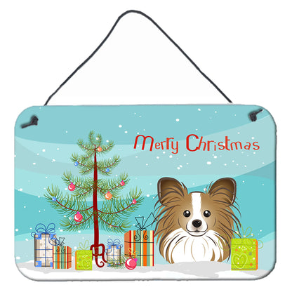 Christmas Tree and Dog Art Wall or Door Hanging Prints