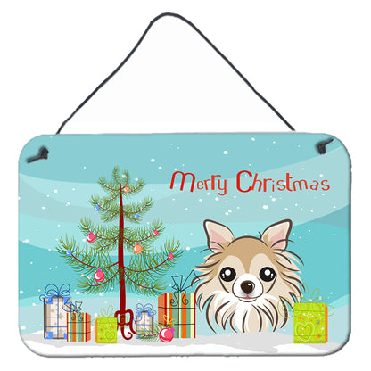 Christmas Tree and Dog Art Wall or Door Hanging Prints