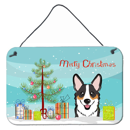 Christmas Tree and Dog Art Wall or Door Hanging Prints