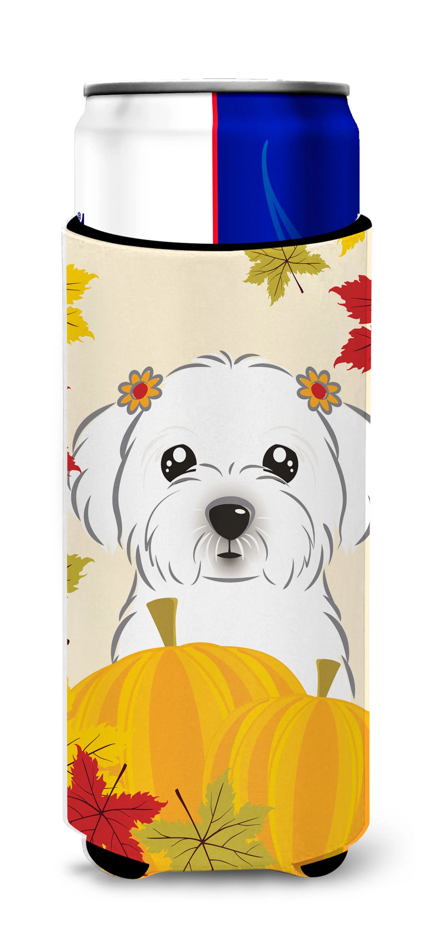 Thanksgiving Dog Design Ultra Hugger for slim cans