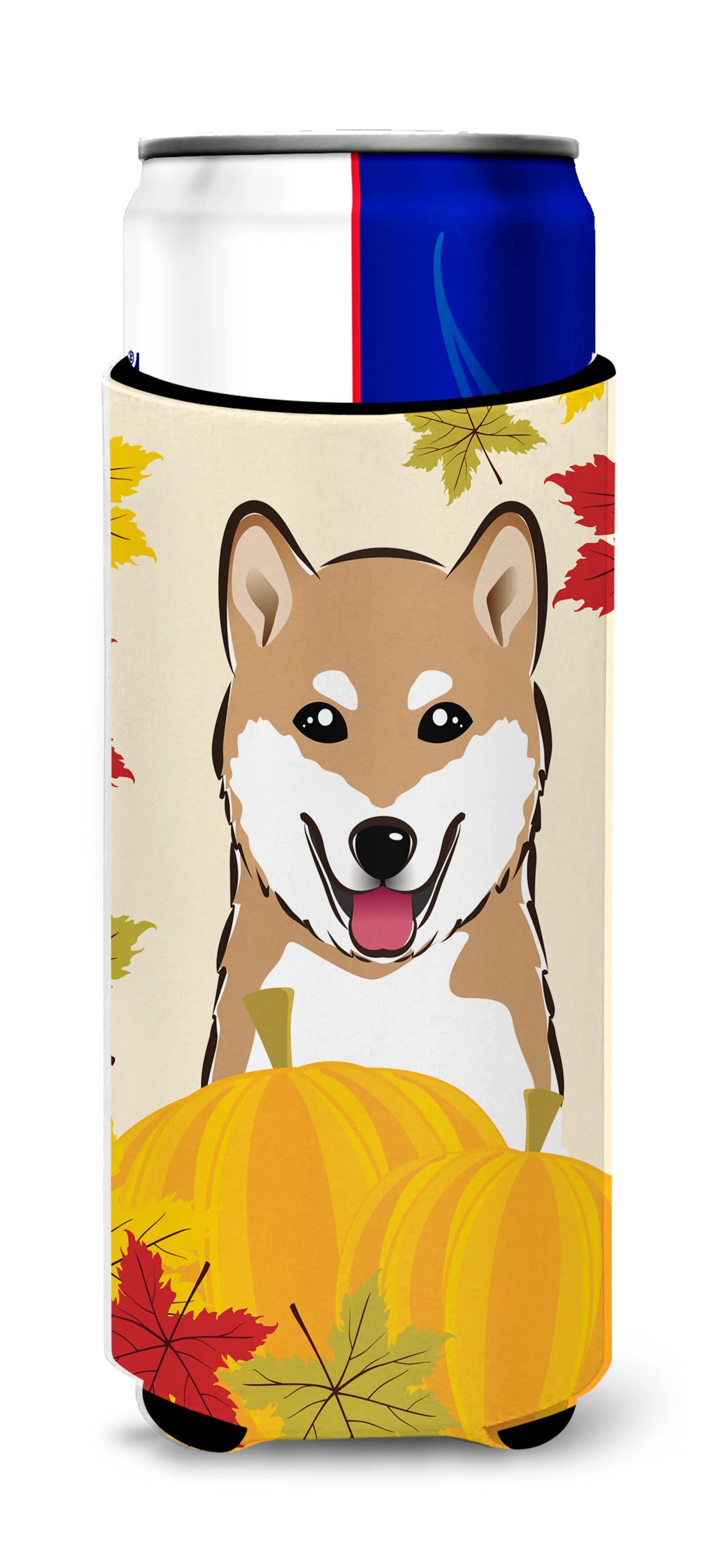 Thanksgiving Dog Design Ultra Hugger for slim cans