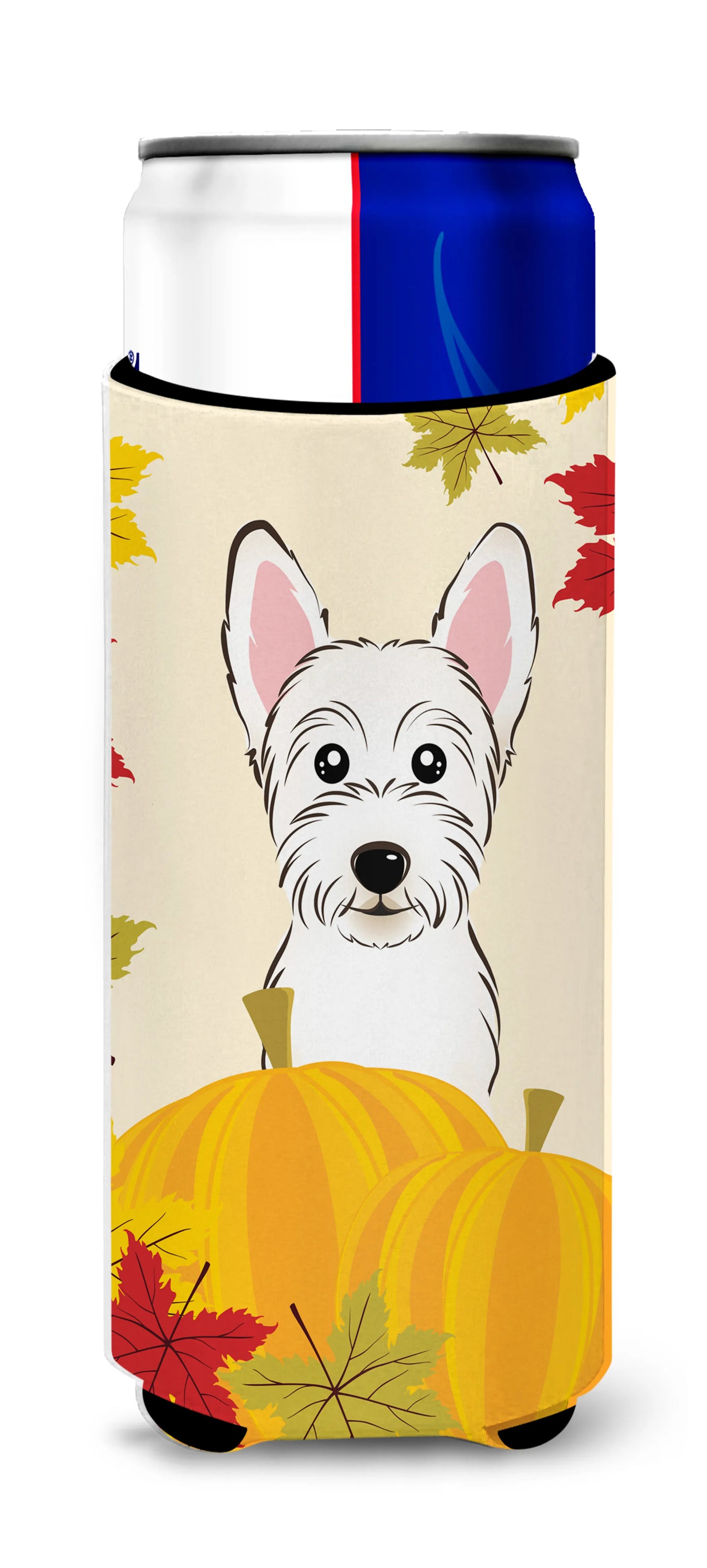 Thanksgiving Dog Design Ultra Hugger for slim cans