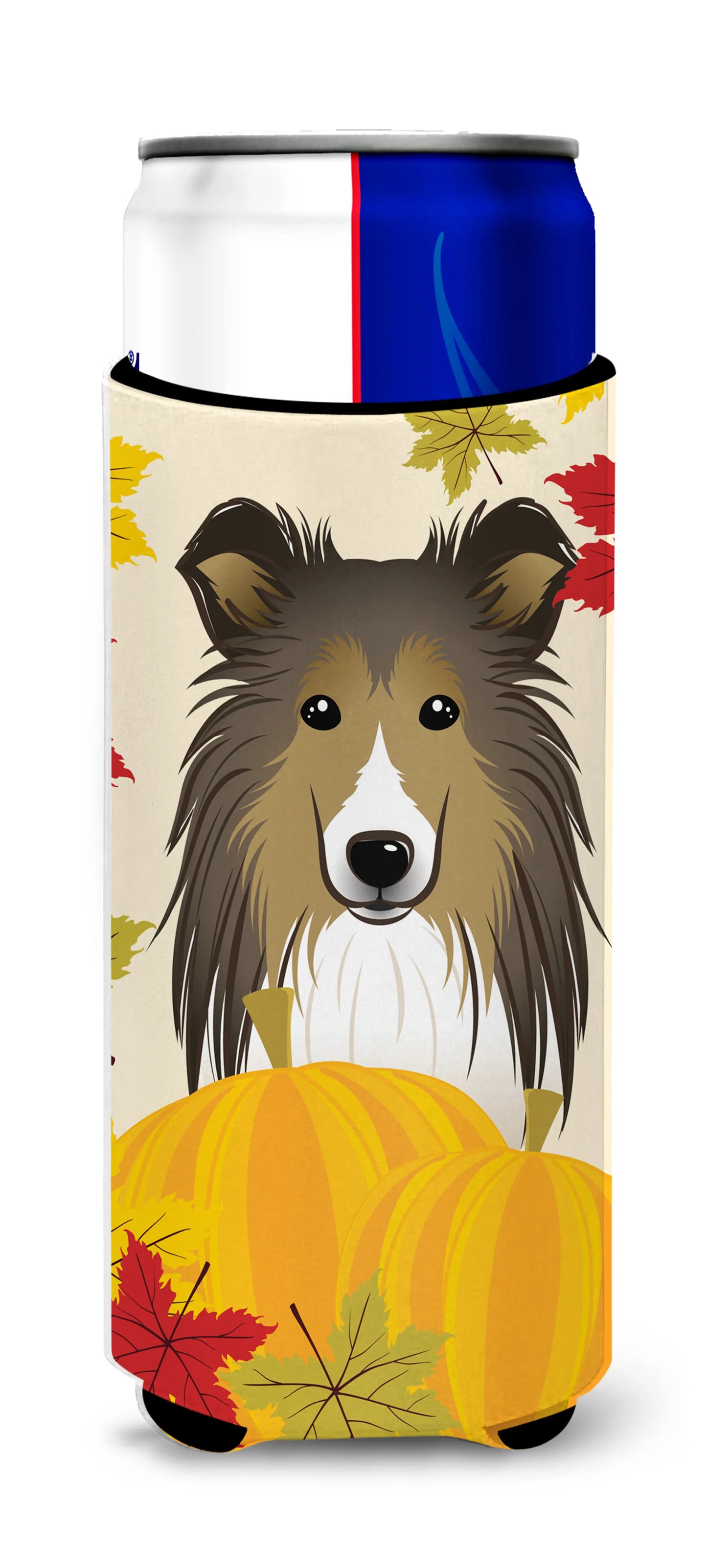 Thanksgiving Dog Design Ultra Hugger for slim cans