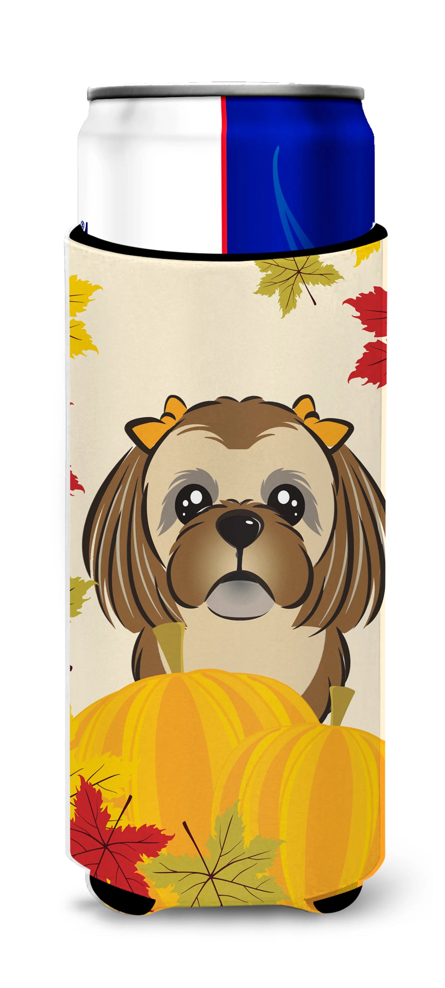 Thanksgiving Dog Design Ultra Hugger for slim cans