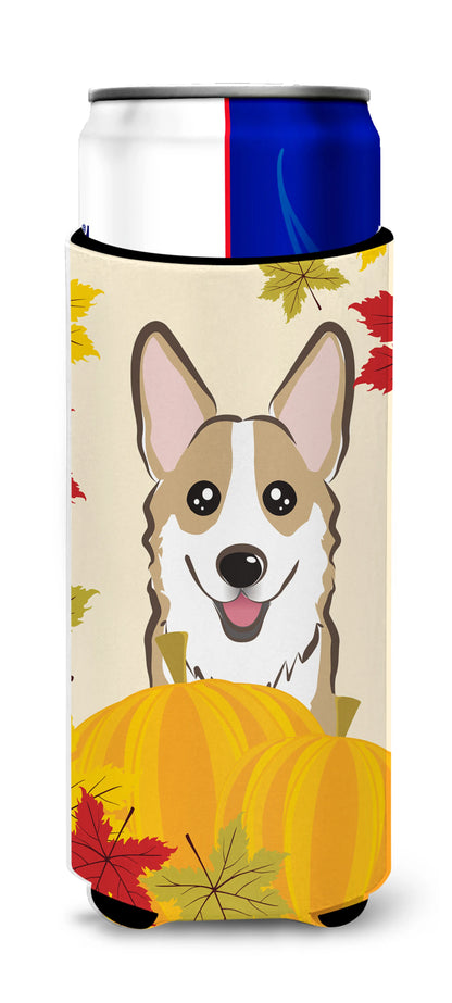 Thanksgiving Dog Design Ultra Hugger for slim cans