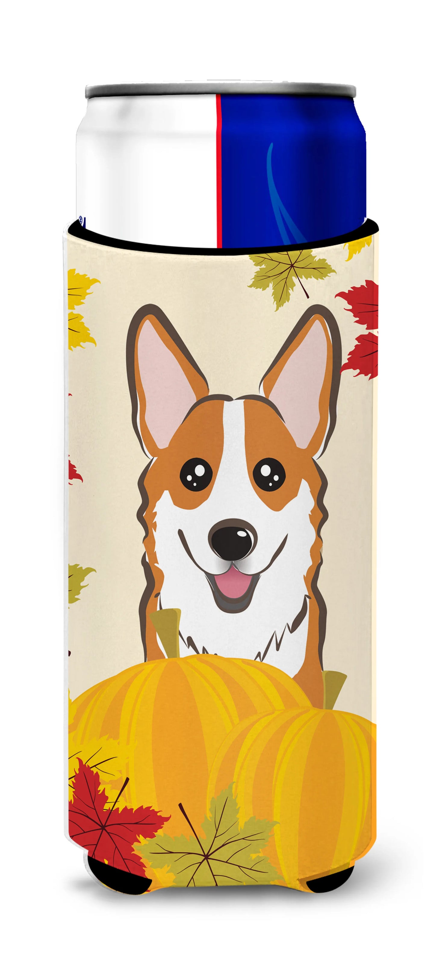 Thanksgiving Dog Design Ultra Hugger for slim cans