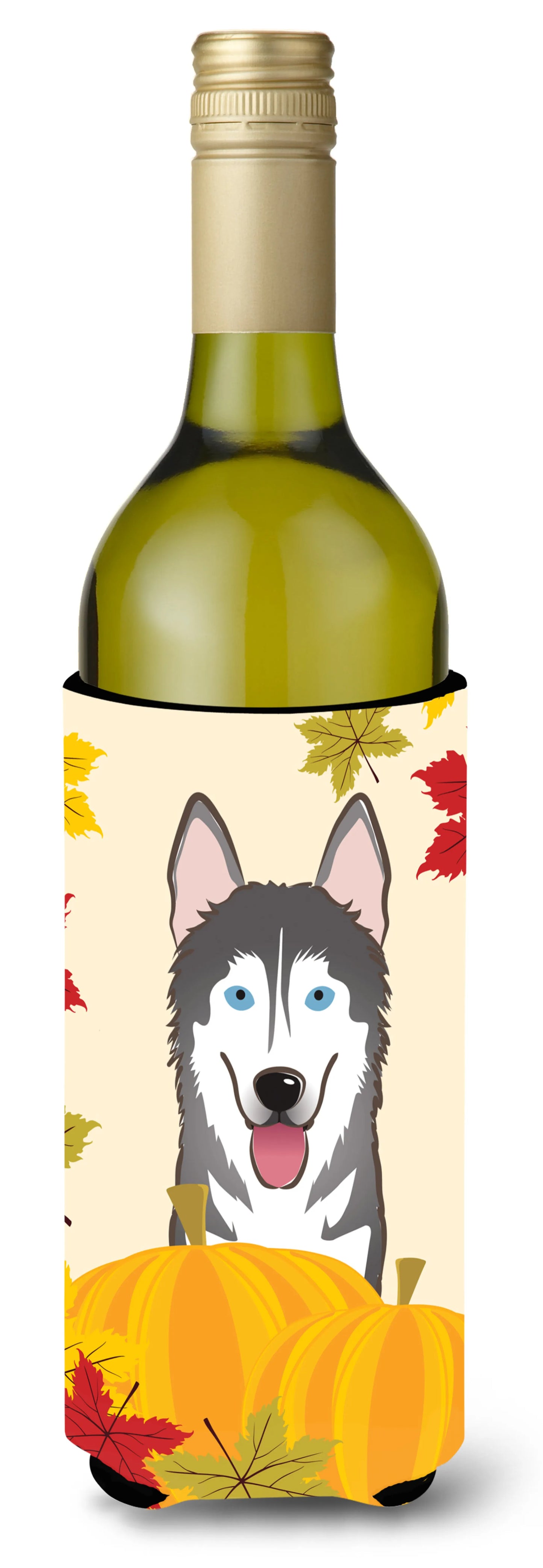 Thanksgiving Dog Design Wine Bottle Hugger