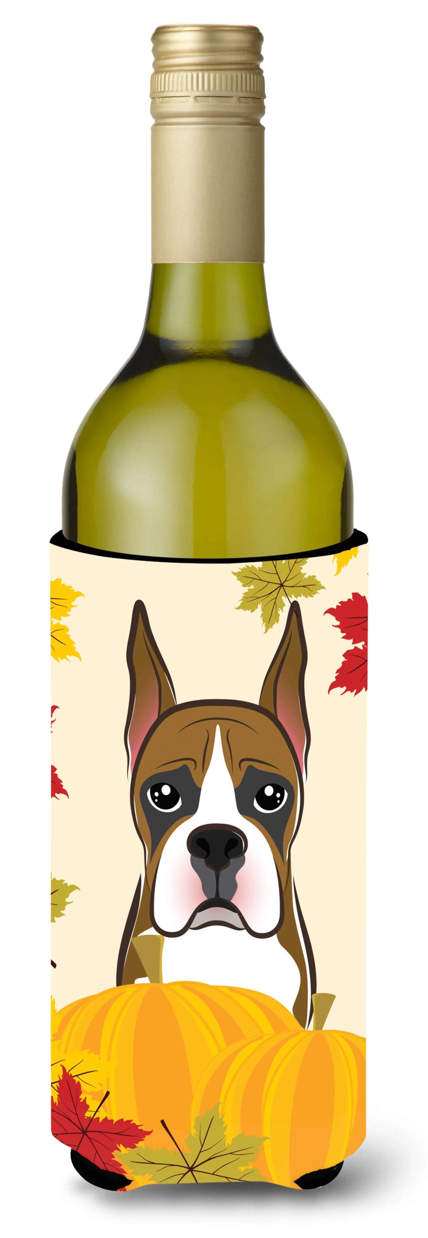 Thanksgiving Dog Design Wine Bottle Hugger