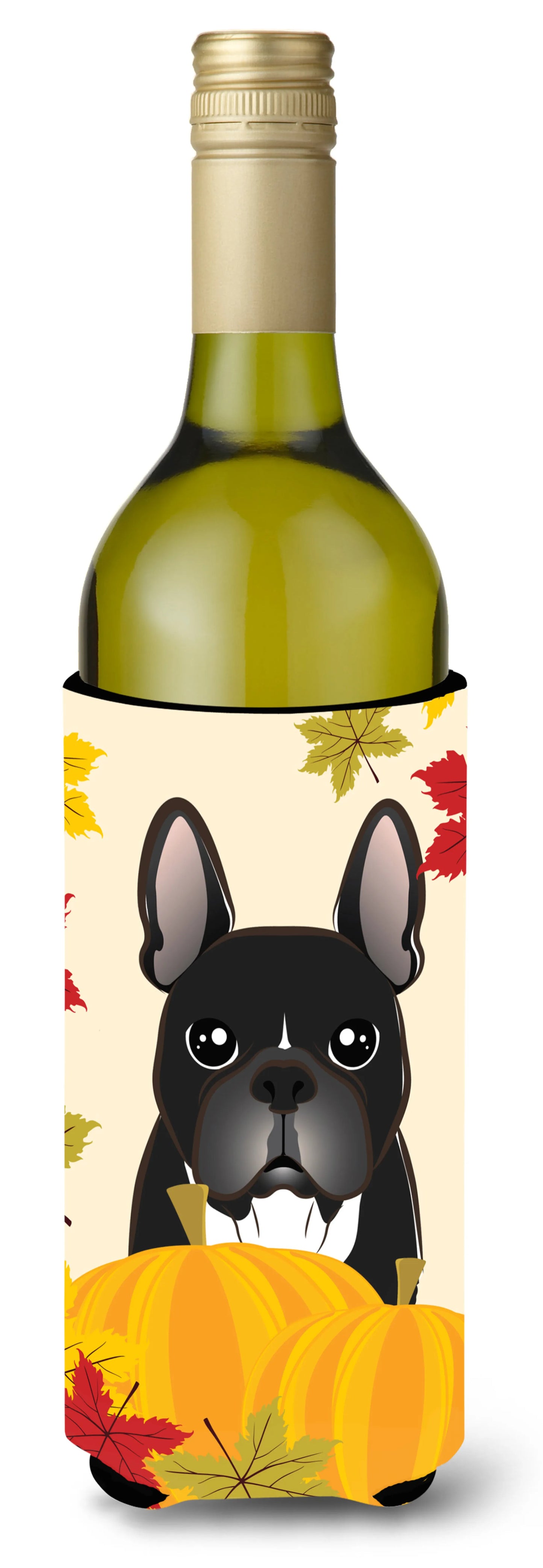 Thanksgiving Dog Design Wine Bottle Hugger