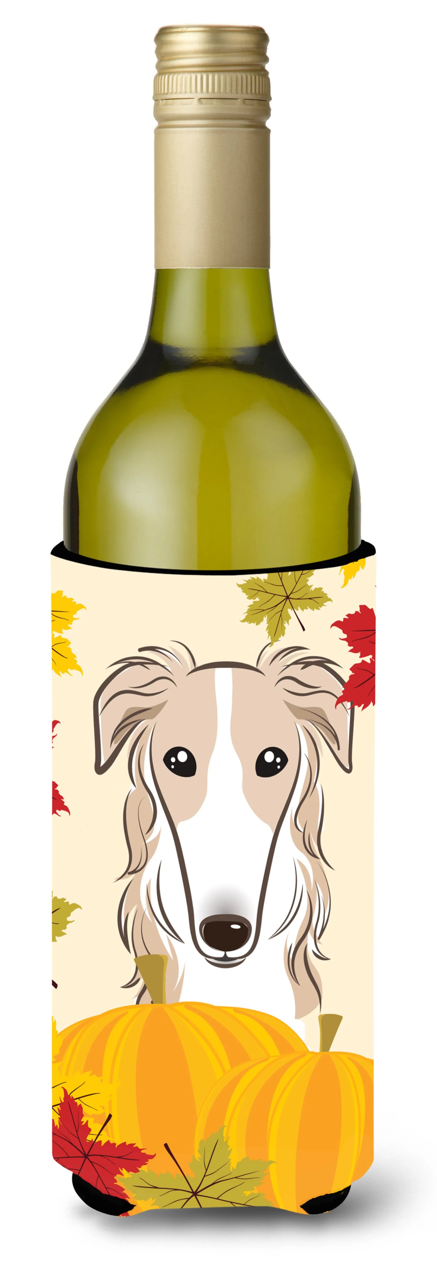 Thanksgiving Dog Design Wine Bottle Hugger