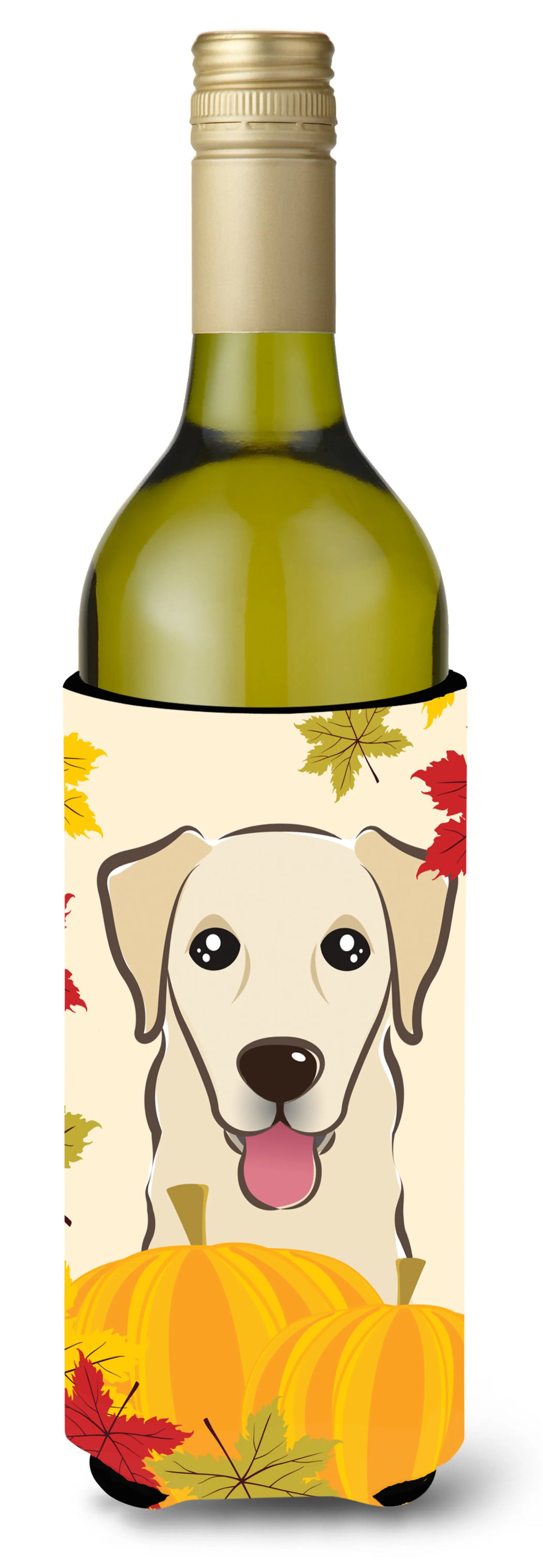 Thanksgiving Dog Design Wine Bottle Hugger