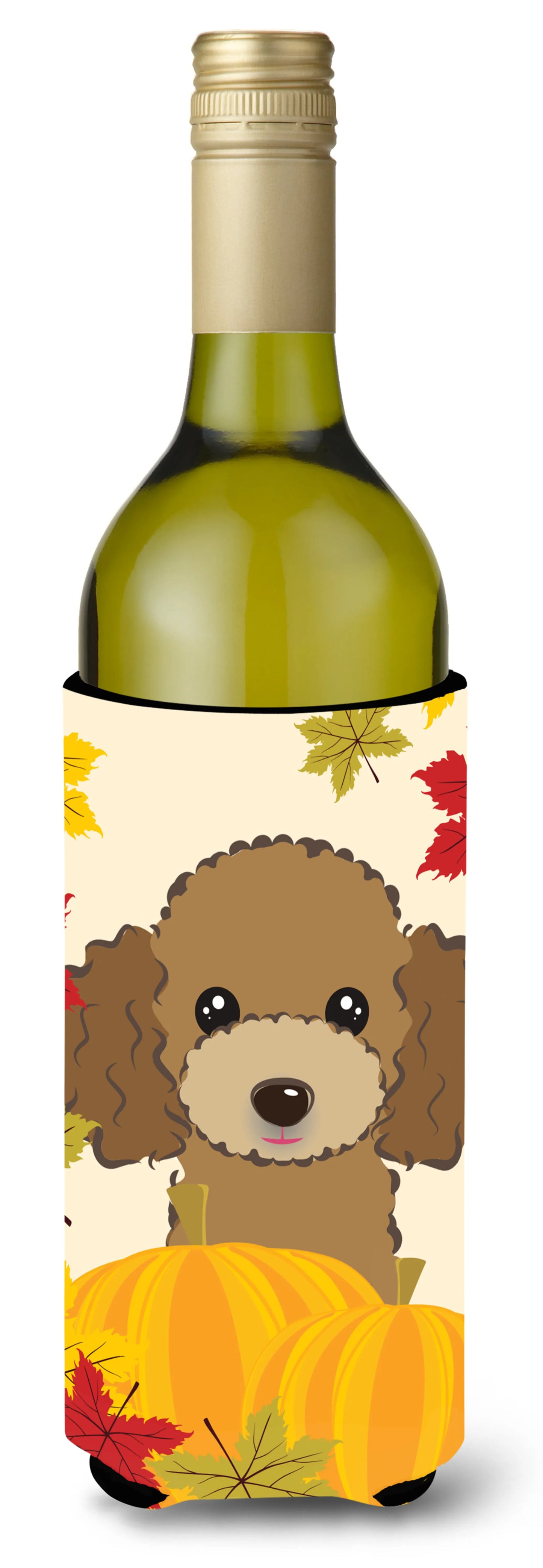 Thanksgiving Dog Design Wine Bottle Hugger