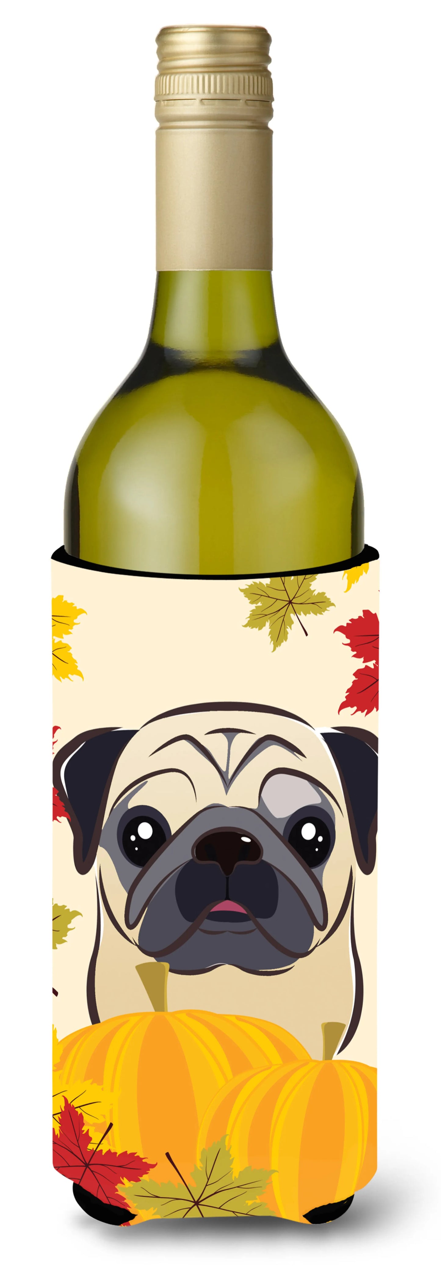 Thanksgiving Dog Design Wine Bottle Hugger