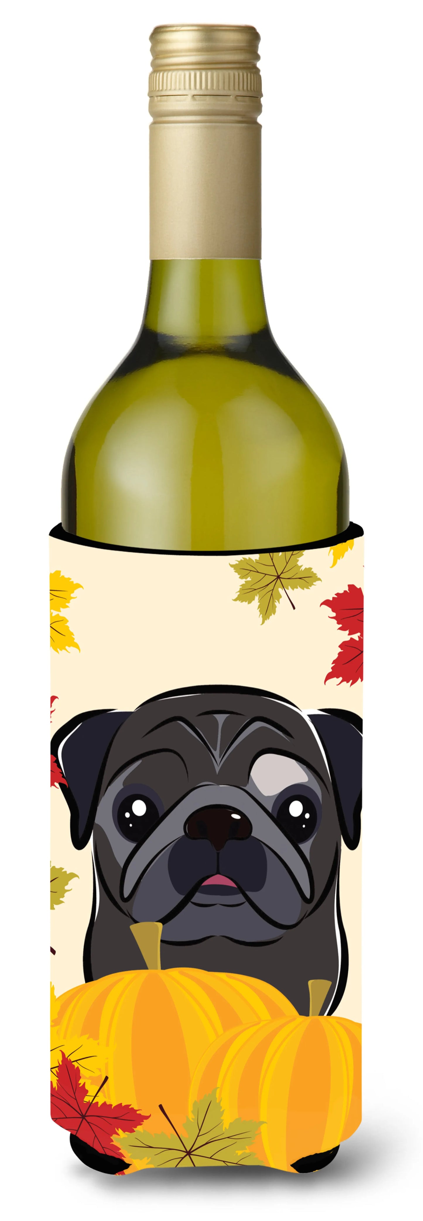 Thanksgiving Dog Design Wine Bottle Hugger