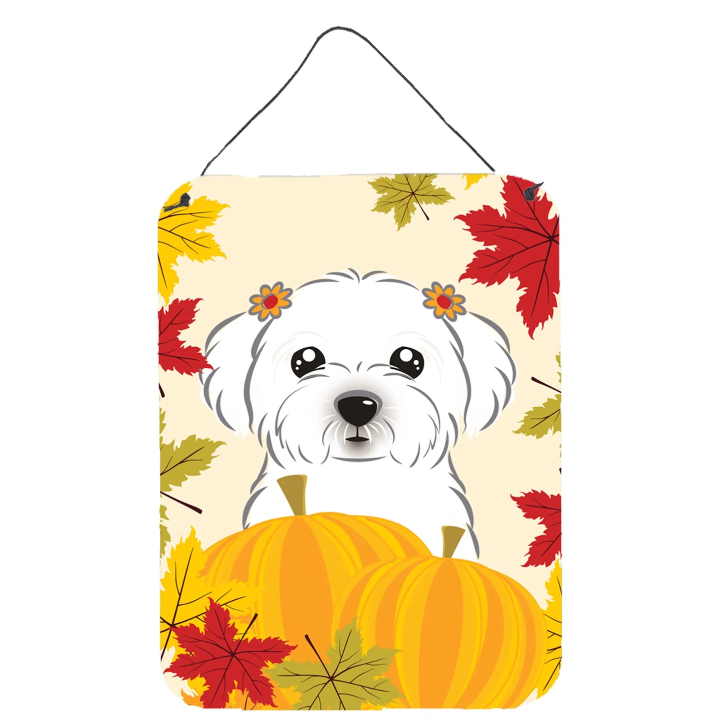 Thanksgiving Design with Dog Wall or Door Hanging Prints