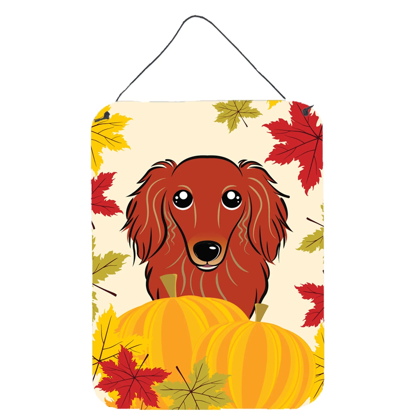 Thanksgiving Design with Dog Wall or Door Hanging Prints